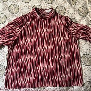 14th & Union - women’s mock-neck short sleeve blouse